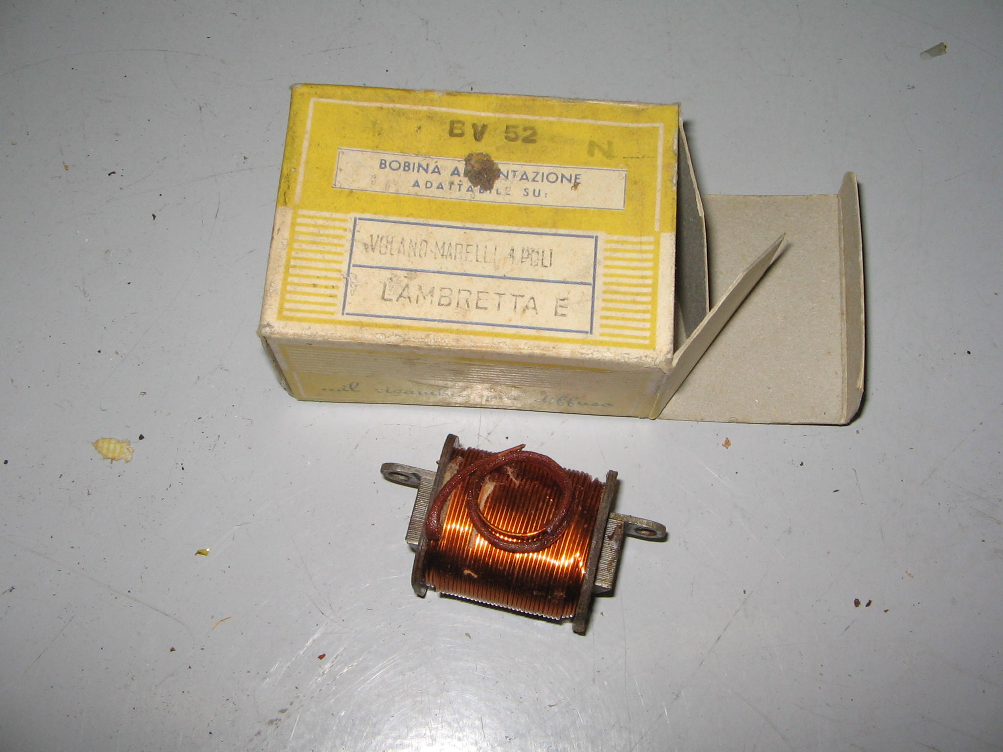 BOBINA ALIMENTAZIONE LAMBRETTA E--N.8013